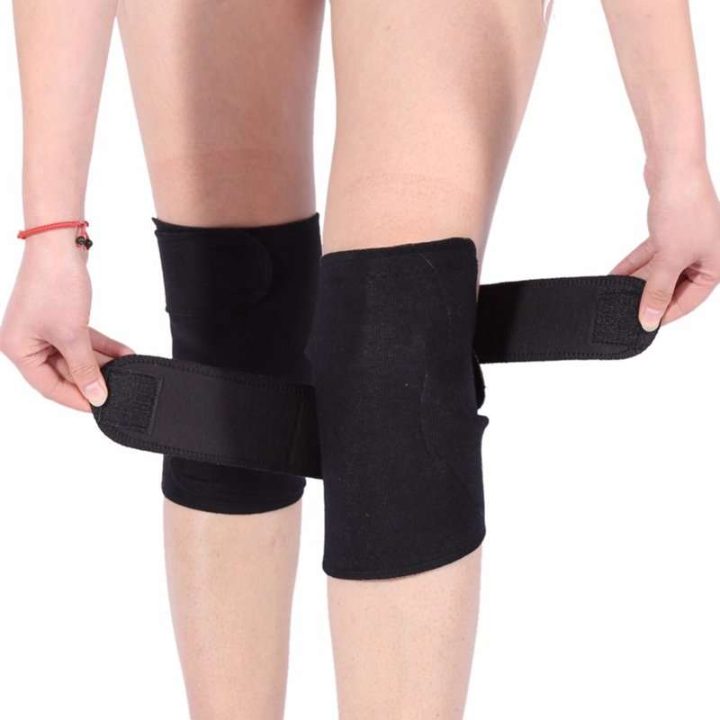 1 Pair Self Heating Knee Pads Magnetic Therapy Kneepad ...