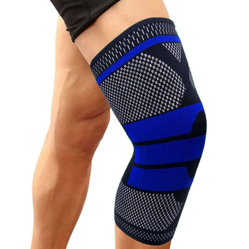 1 Pcs Elasticity Long Knee Pads Knee Support for Running,Cycling ...