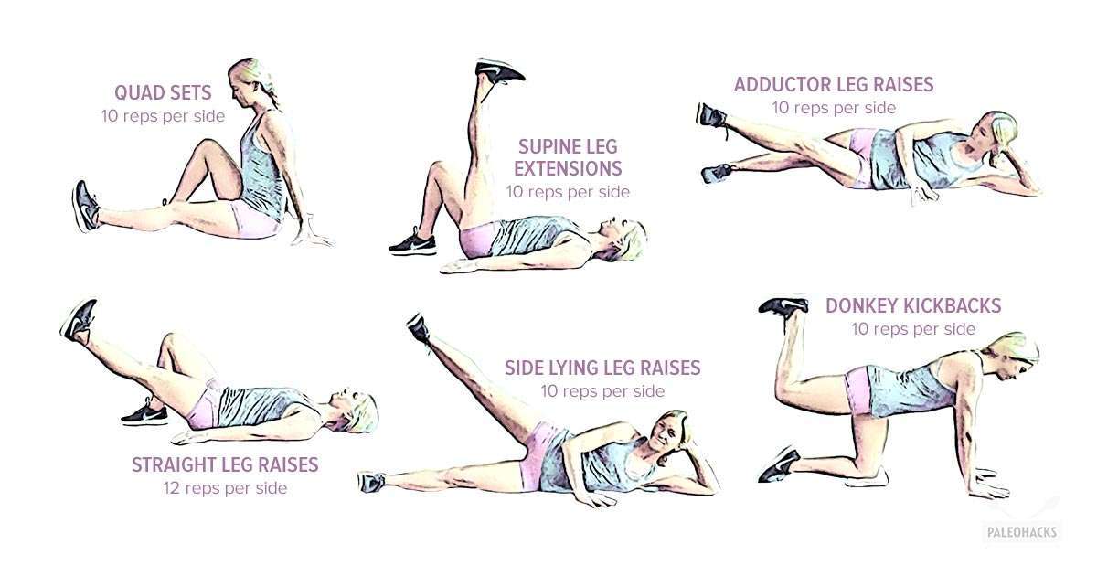 10 Easy Exercises to Relieve Knee Pain