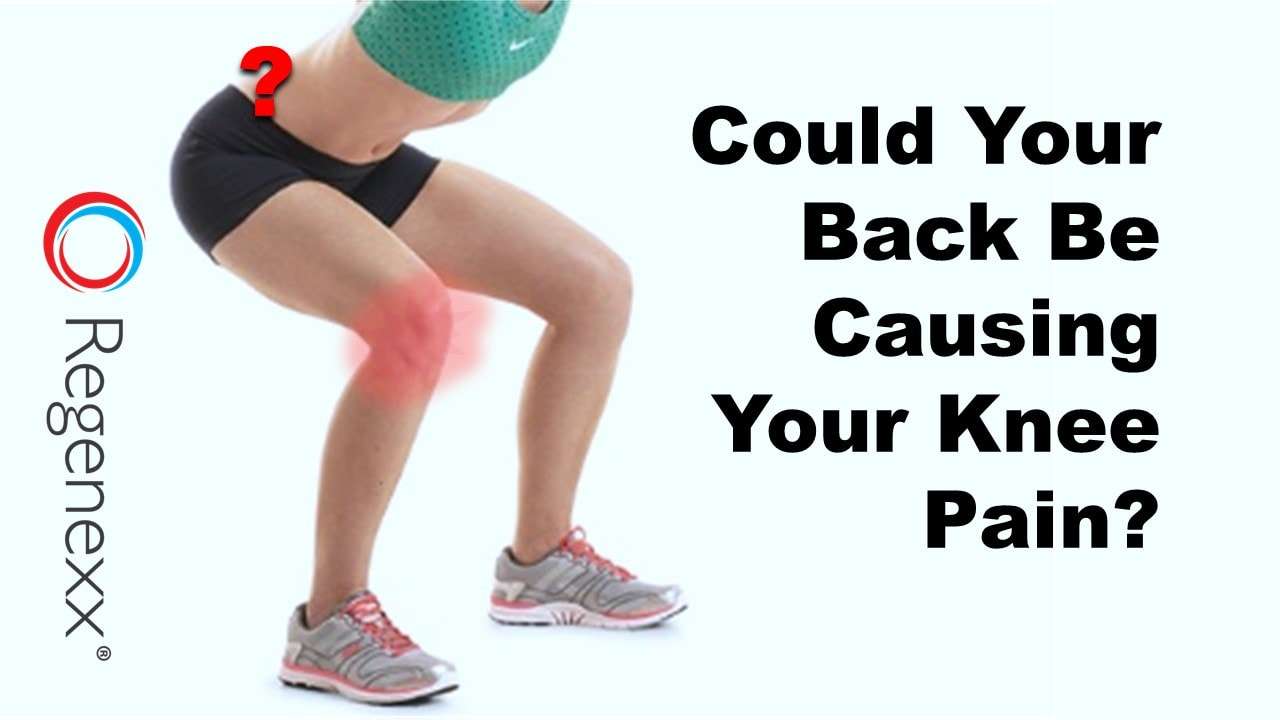 3 Signs It Could Be Your Back Causing Your Knee Pain