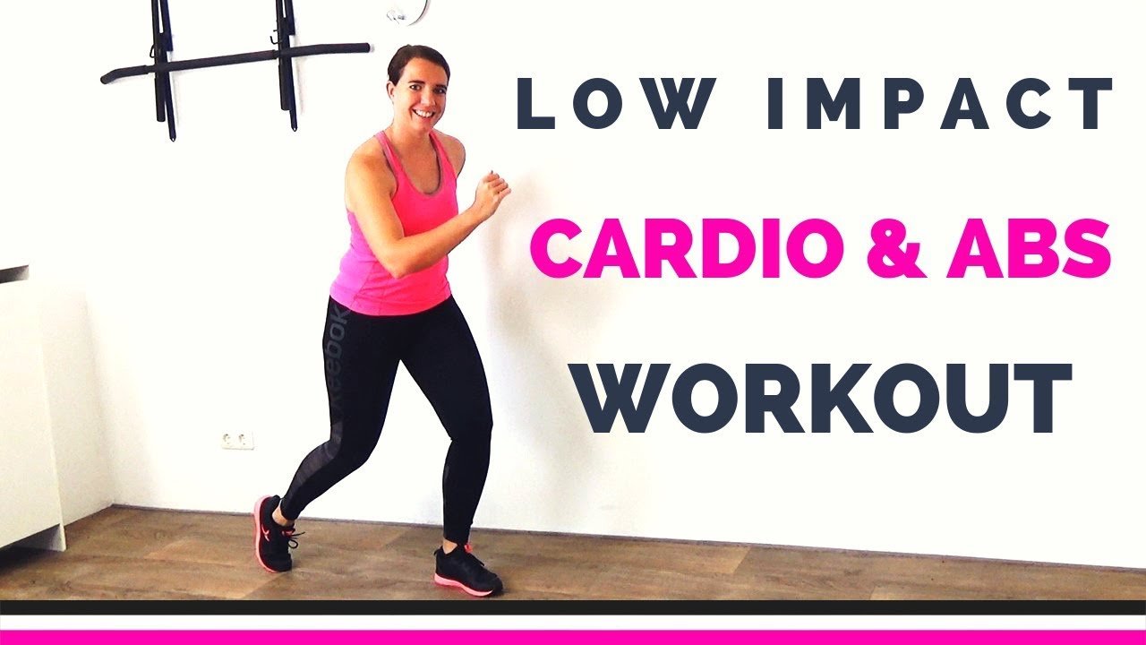 40 Minute Low Impact Workout for Bad Knees  Cardio and ...