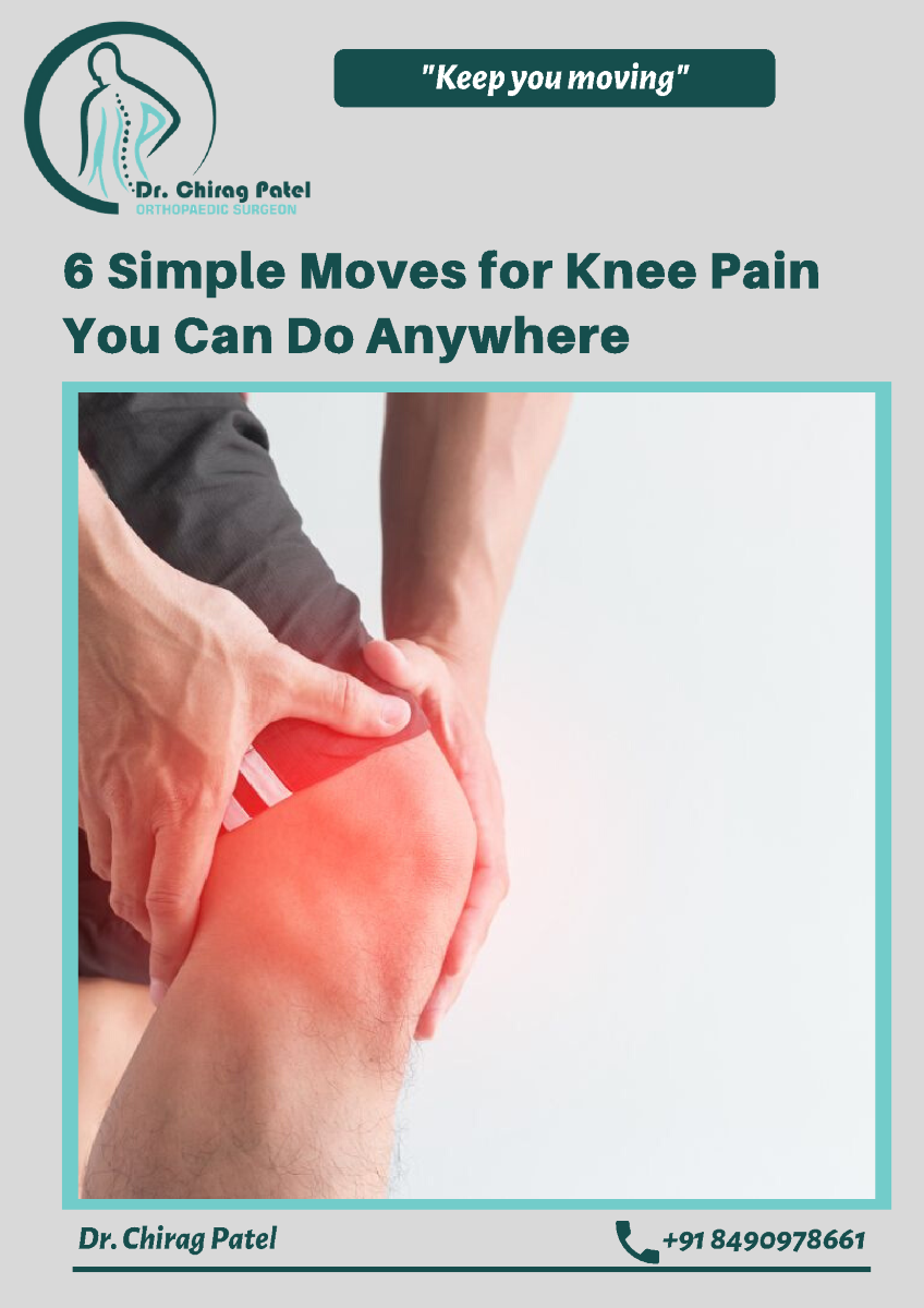 6 Simple Moves for Knee Pain You Can Do Anywhere