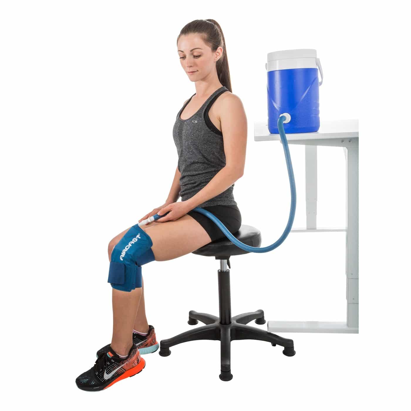 Aircast Knee Cryo/Cuff w/ Gravity Cooler