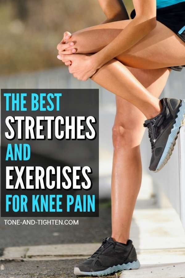 Best exercises &  stretches for knee pain