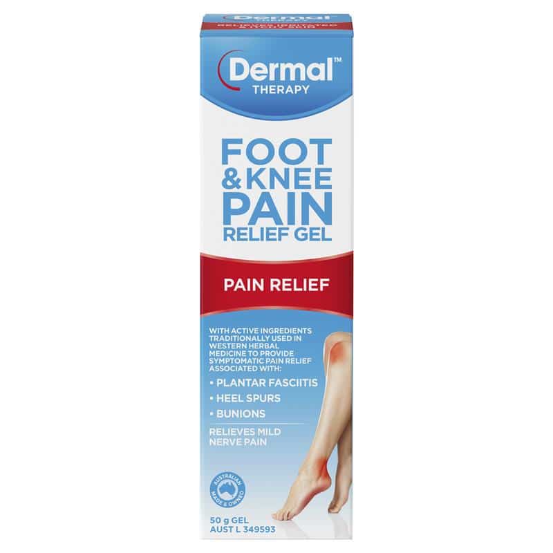 Buy Dermal Therapy Foot &  Knee Pain Relief Gel 50g Online at Chemist ...
