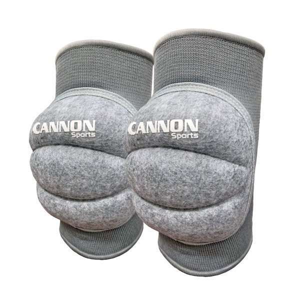 Cannon Sports Pro Series Volleyball Knee Pads, Gray, Large ...