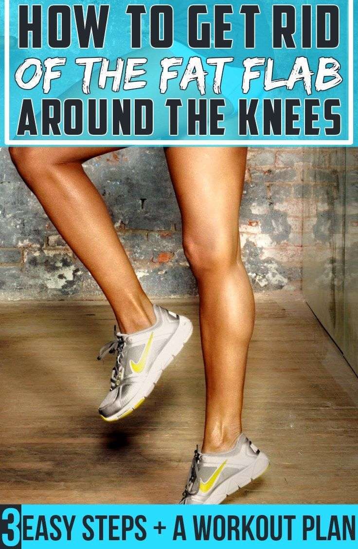 Fat on the sides of the knees is far away from the vital ...
