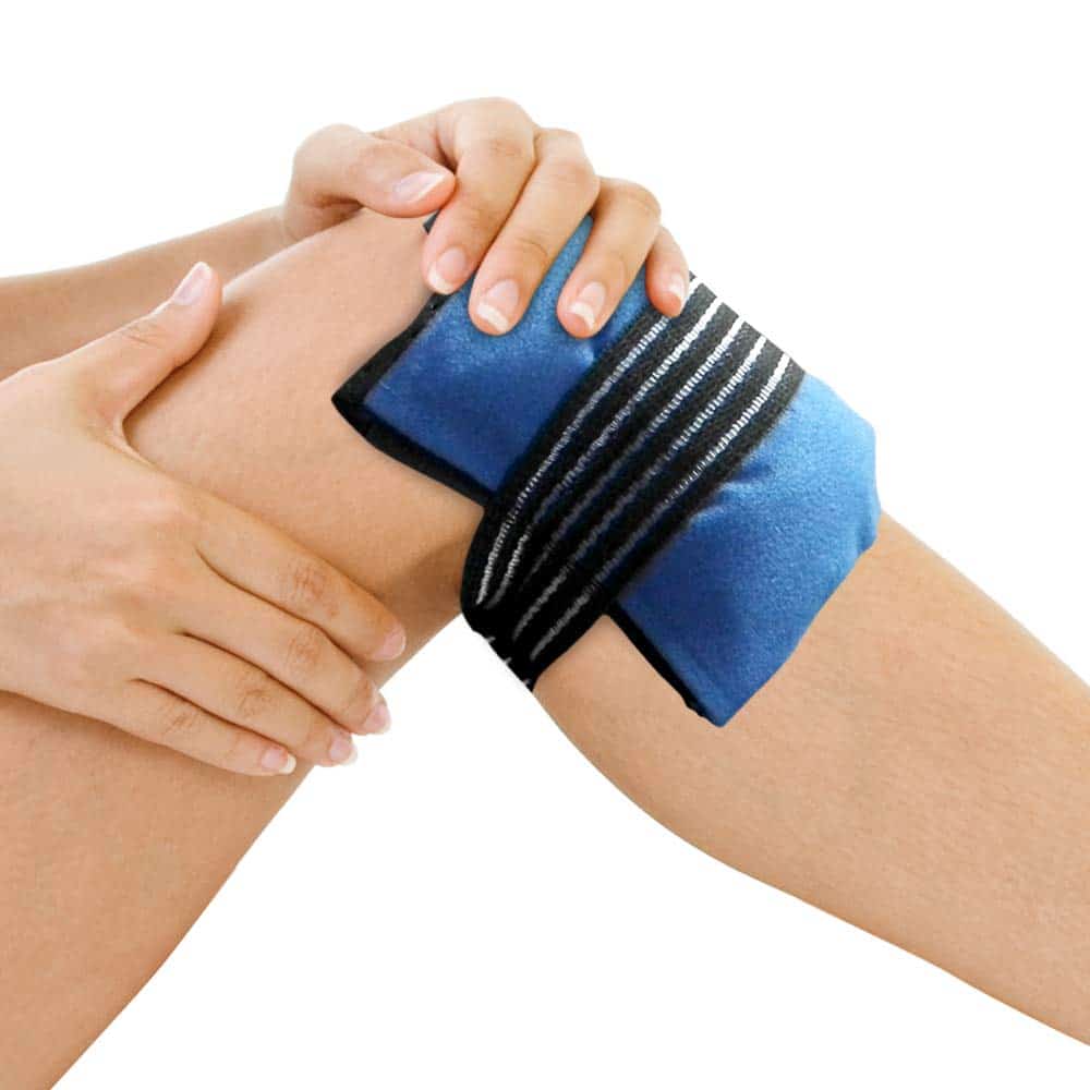 GelpacksDirect Knee Ice Pack Wrap With Detachable Strap Hot And Cold ...