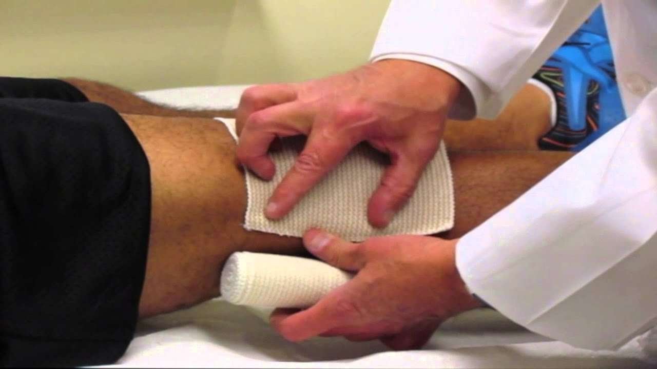How to Apply an ACE Wrap to Your Knee