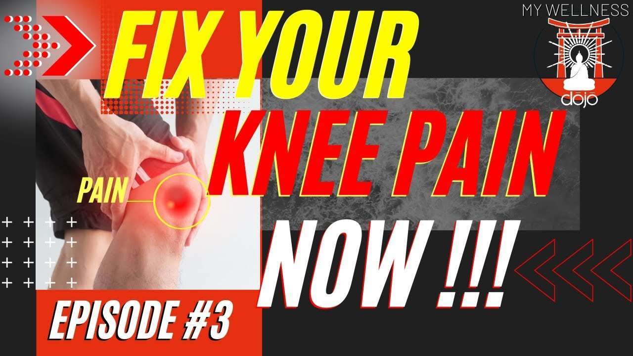 How to fix knee pain fast! Stretching to reduce your knee ...