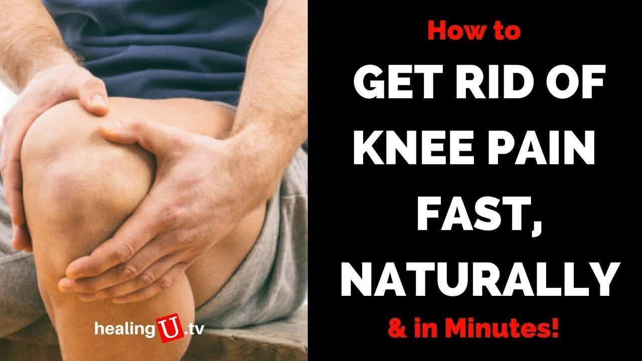 How to Get Rid of Knee Pain Fast