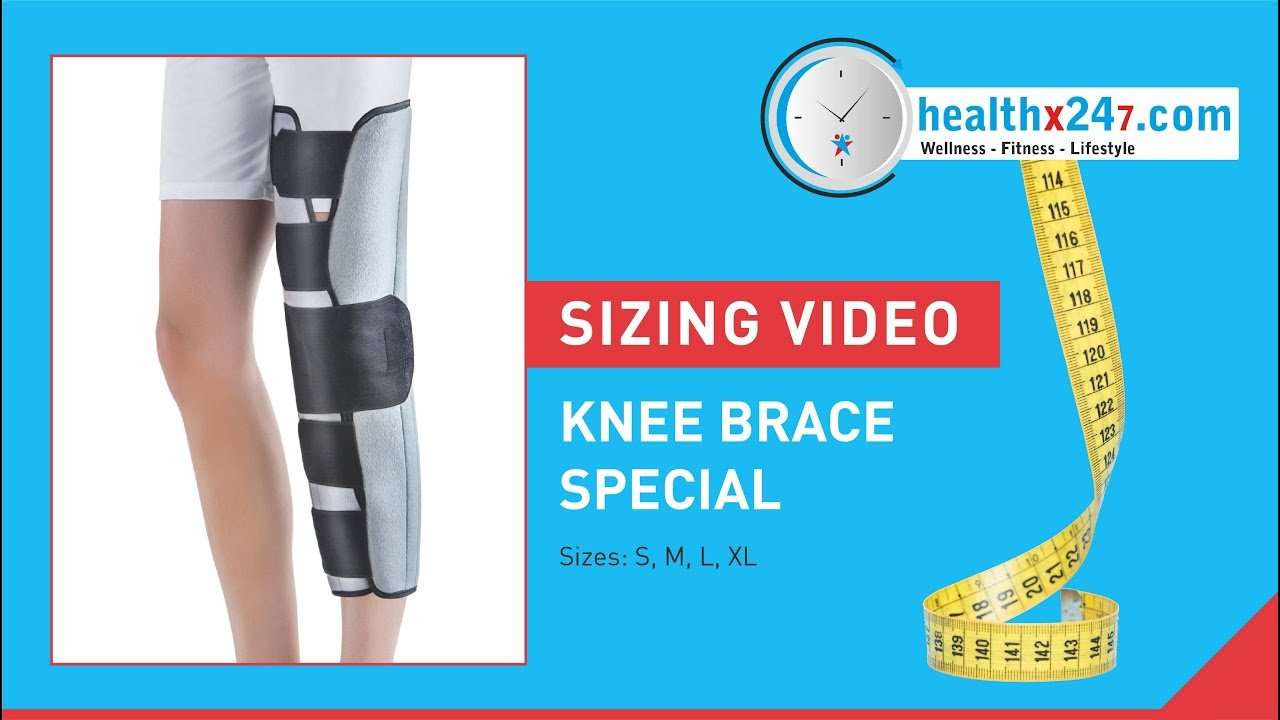 How to measure for Knee Brace Special
