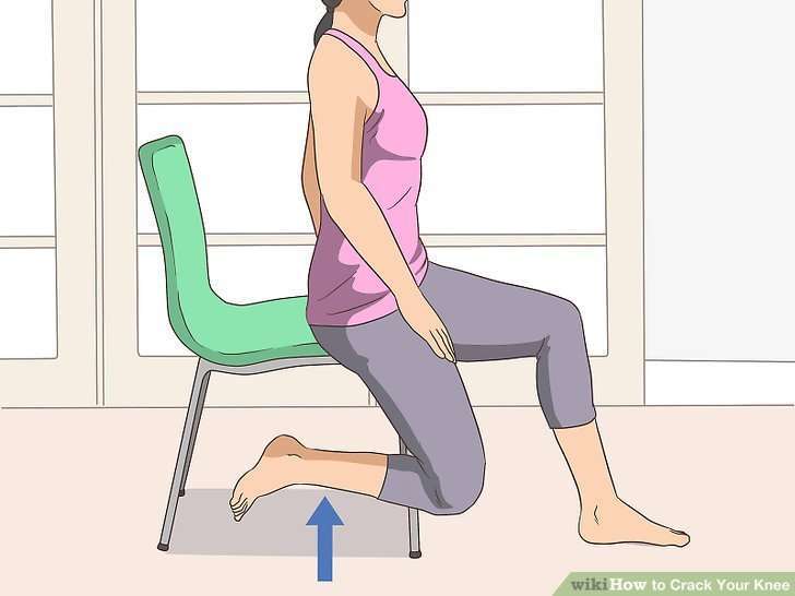 How to pop a knee joint back in place