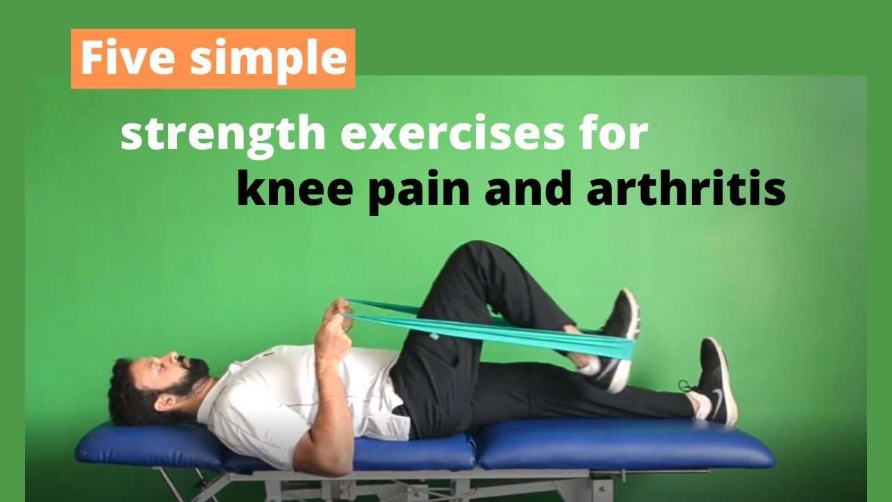 Knee strengthening exercises for pain and arthritis ...