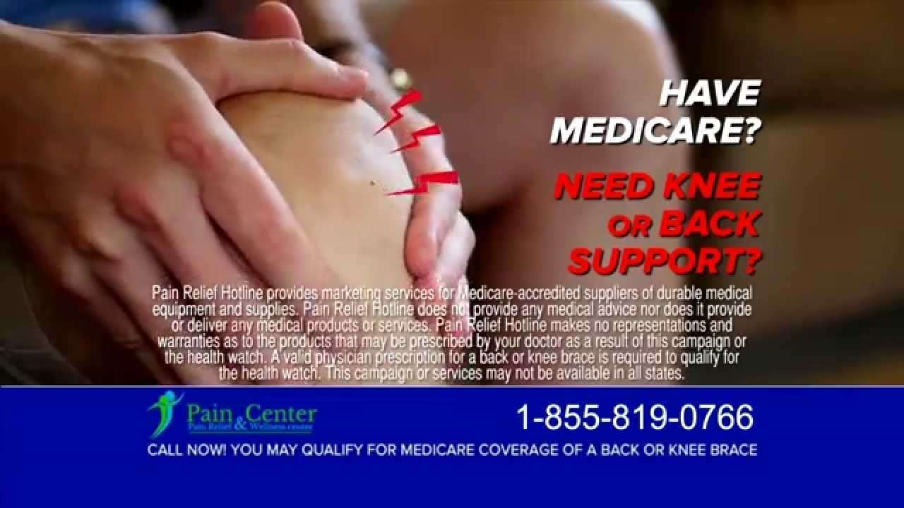 Medicare Covers Back and Knee Braces