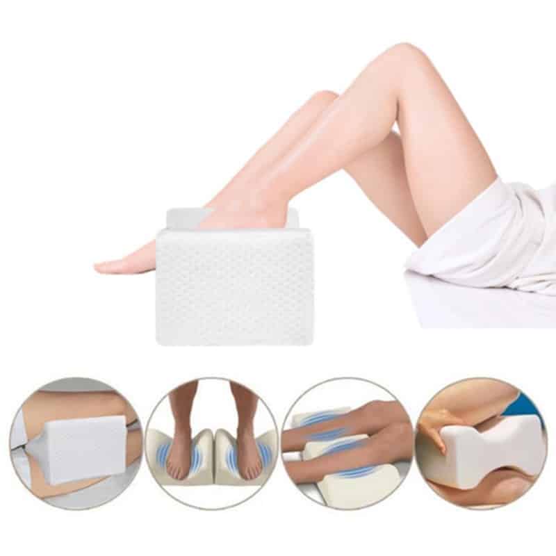 Memory Foam Knee Therapy Pillow,Orthopedic Knee Leg Pain Relief Body ...