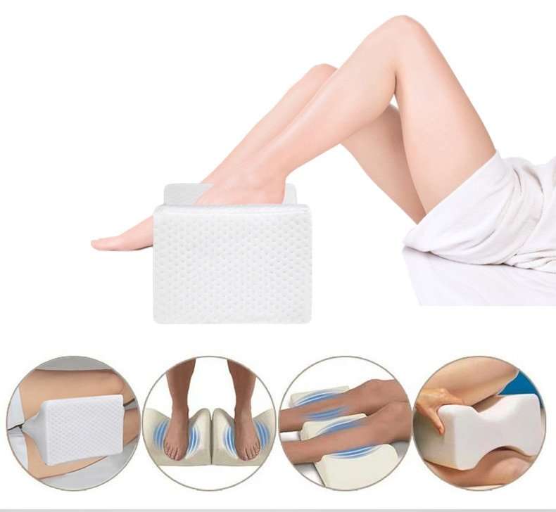 Memory Foam Knee Therapy Pillow,Orthopedic Knee Pillow for ...