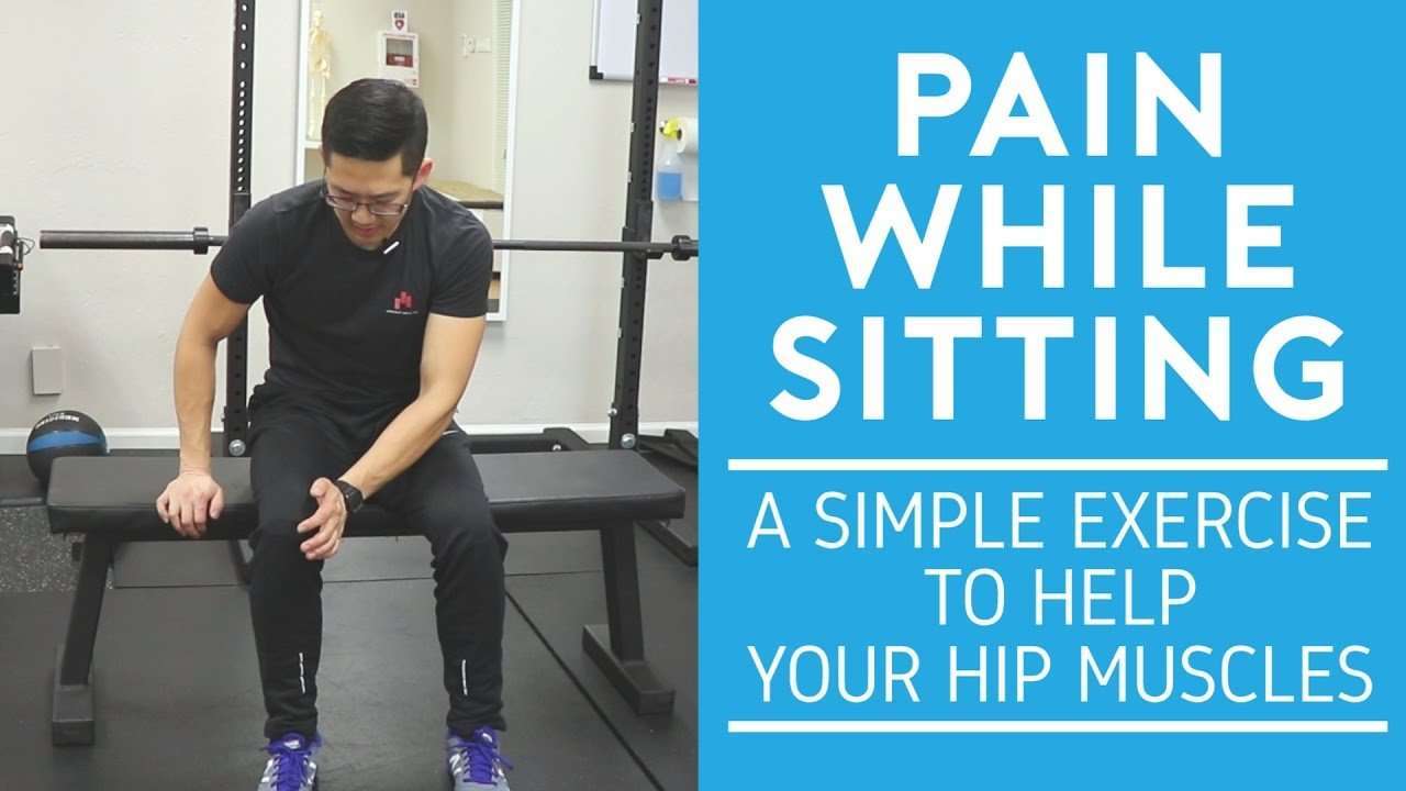 Pain while sitting: a simple exercise to help your hip ...