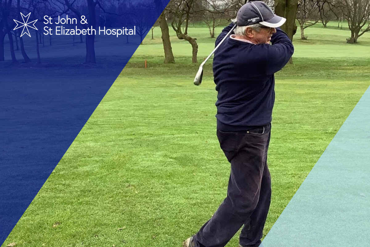 Playing golf for Britain after knee and hip surgery