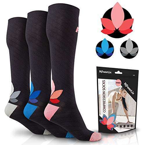 POWERLIX Compression Socks for Women &  Men (Pair) 20