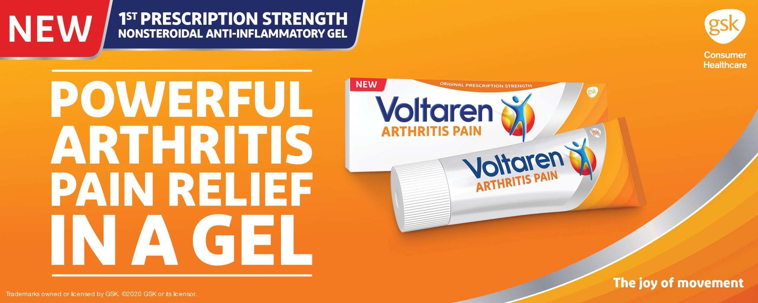 Secure Relief from Arthritis with the ALL NEW Voltaren ...