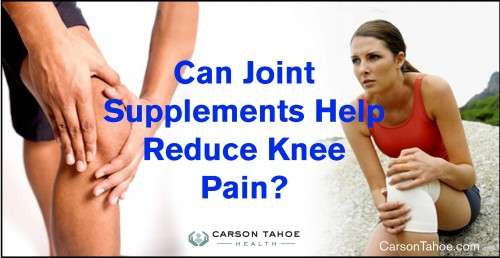 Should I Take Joint Supplements to Relieve my Knee Pain?