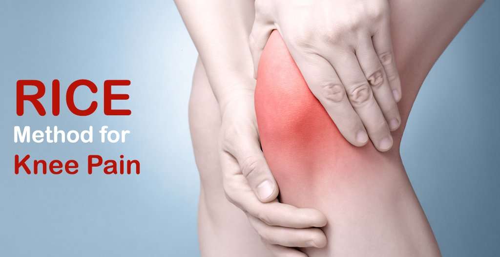 Taking Care of Knee Pain with RICE Method Treatment