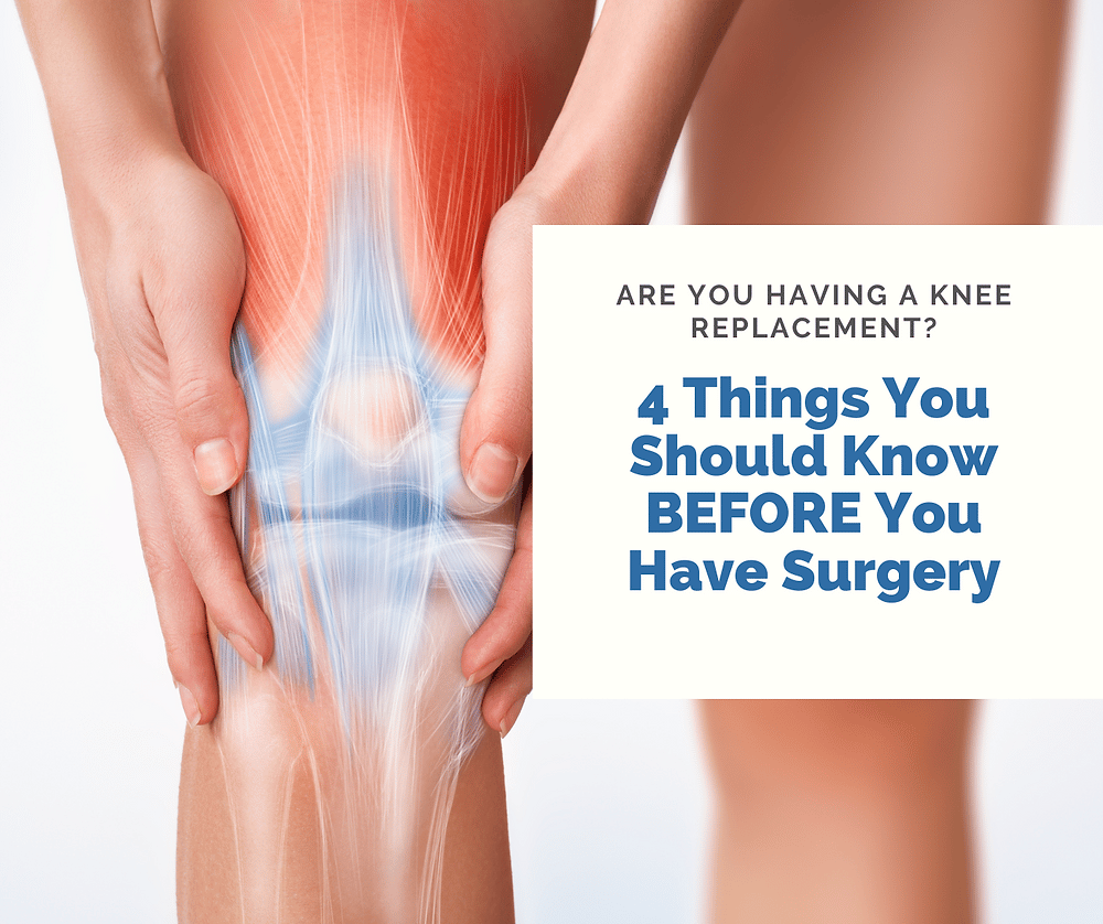 This is what you need to know BEFORE knee replacement surgery!