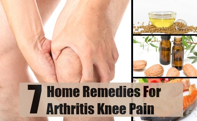 Top 7 Home Remedies For Arthritis Knee Pain